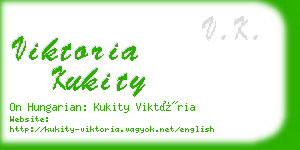 viktoria kukity business card